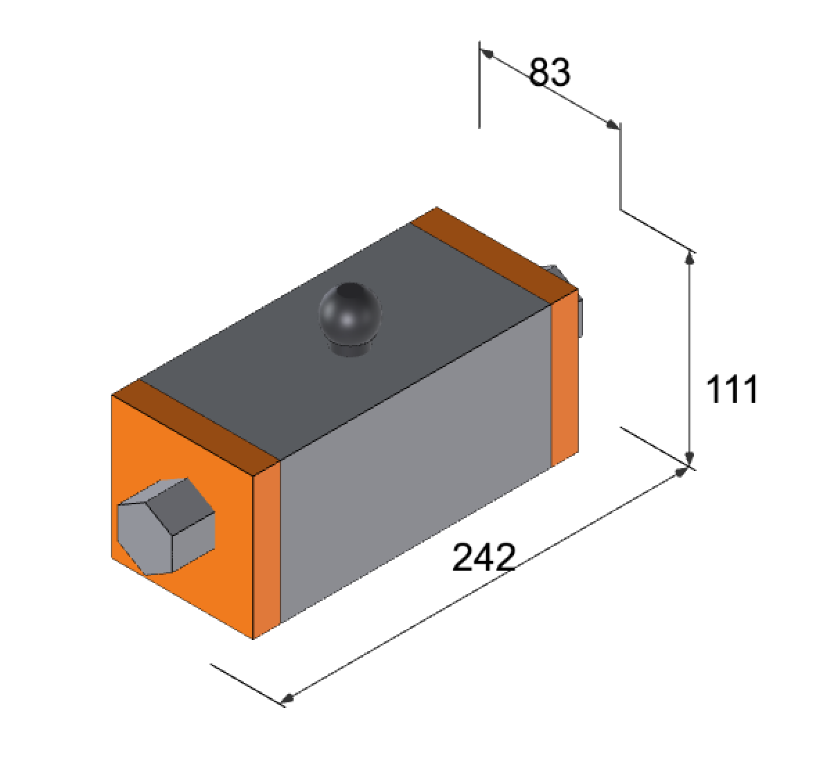 Georg Fischer PA45 Double-Acting Pneumatic Actuator 198811604