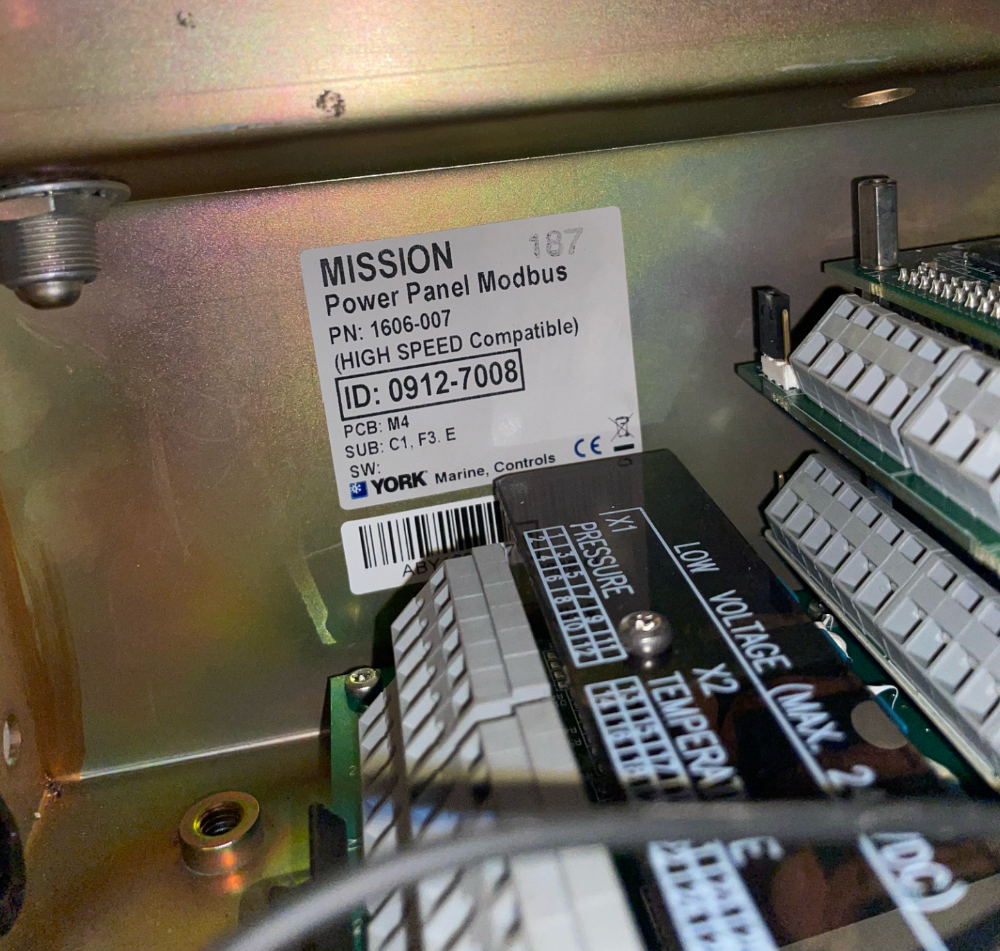 Aalborg Mission Power Panel Modbus 1606-007