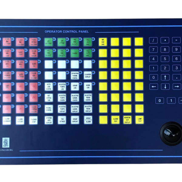 Kongsberg OCP 8810 S2 NT Part Number 8100192 Operator Control Panel