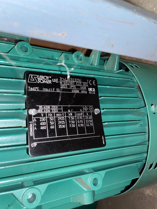 Leroy Somer AC Motor LSES132SU