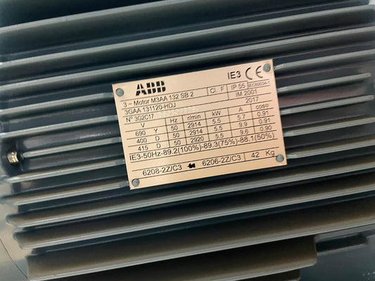 ABB M3AA 132 SB 2 AC Motor