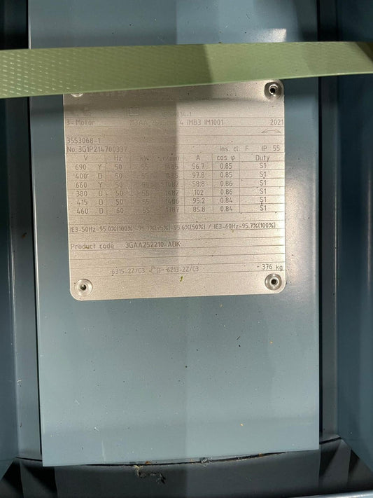 ABB M3AA 250SMA 4 IMB3 IM1001 Process Performance Aluminium Induction Motor