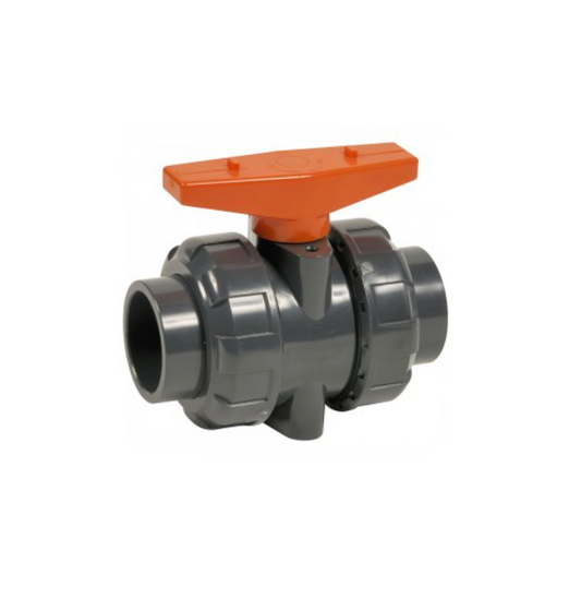 L. Buck & Sohn PVC-U Ball Valve, DN65, 161546068, 6500057