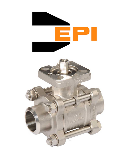 EPI VLA-521B Pneumatically Actuated Ball Valve, DN32/PN63, 330380