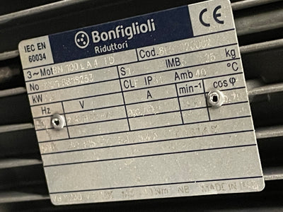 Bonfiglioli AC Motor BN 100 L A 4