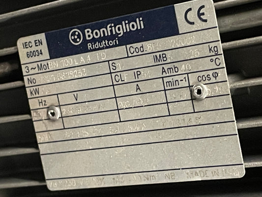 Bonfiglioli AC Motor BN 100 L A 4