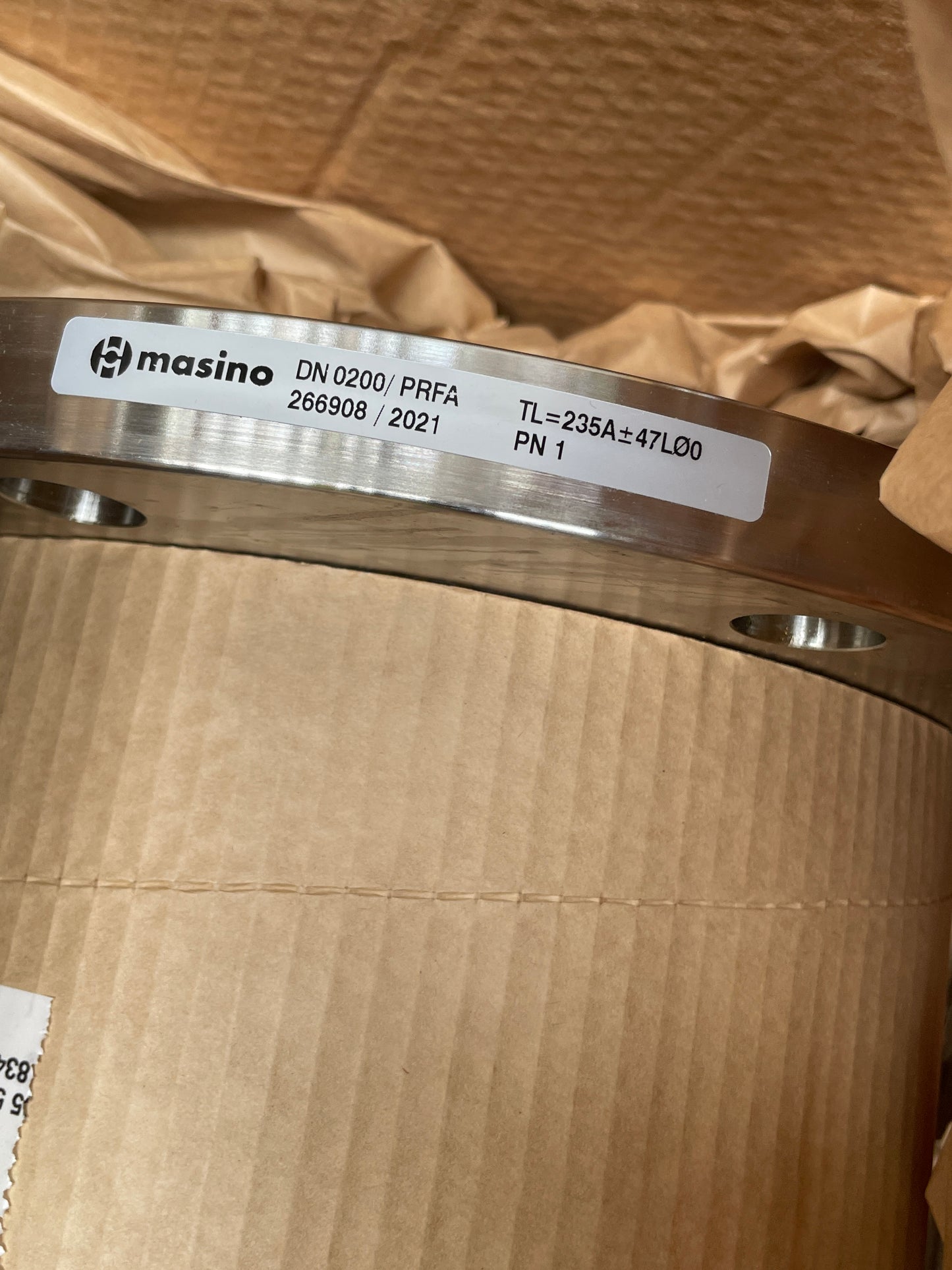 Masino DN 0200/PRFA 266908/20221 Loose Flange - Part Number: DN 0200/PRFA 266908/20221
