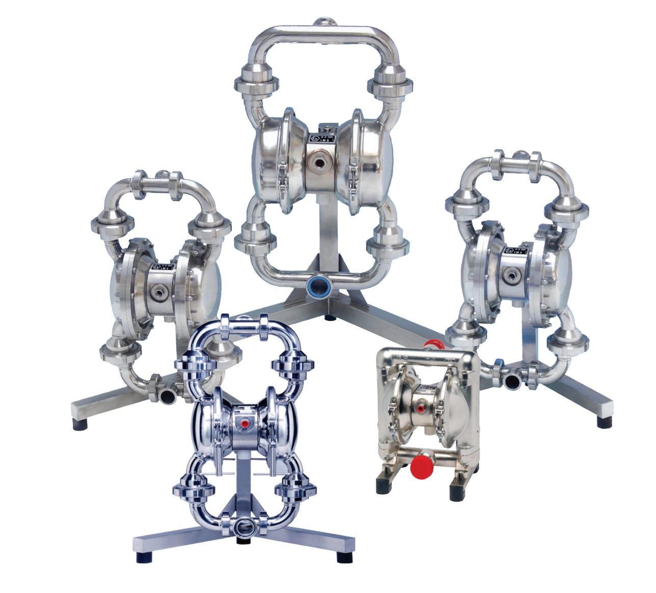 Depa Air-Operated Diaphragm Pump Series L - Part Number: Series L