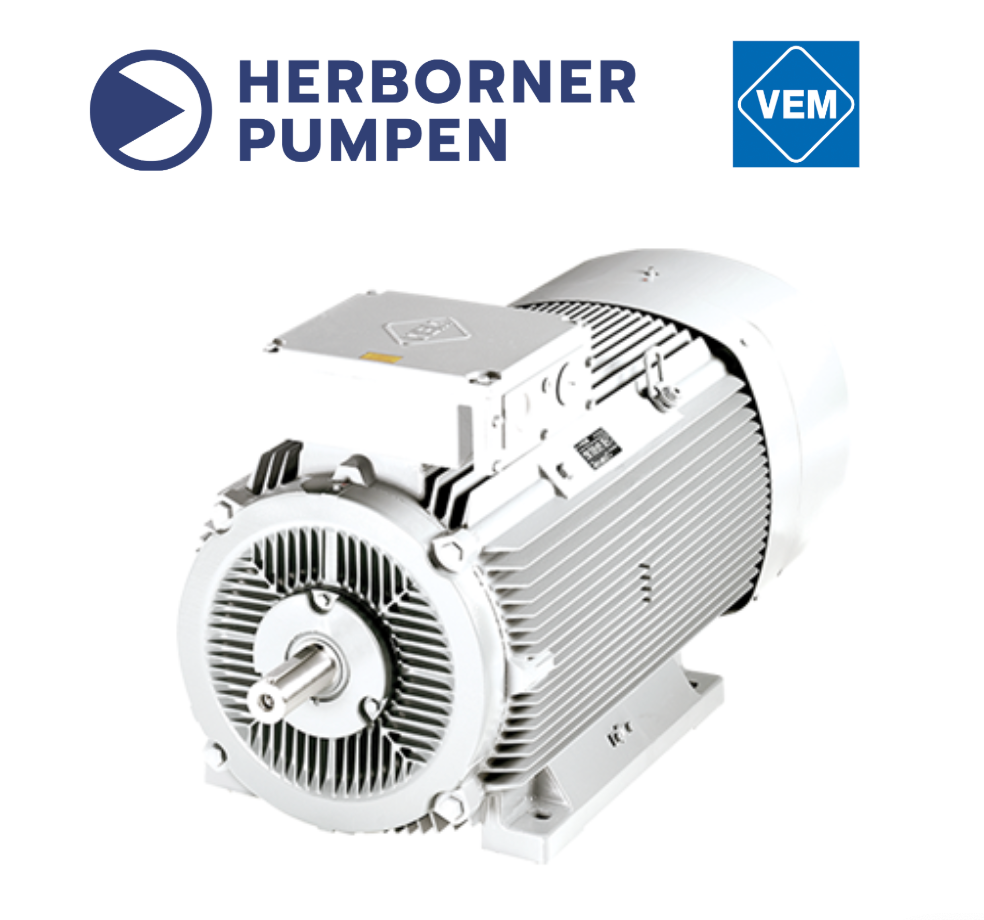 Herborner VEM IE3 Motor, 4.5 kW, E4.17.02.V5