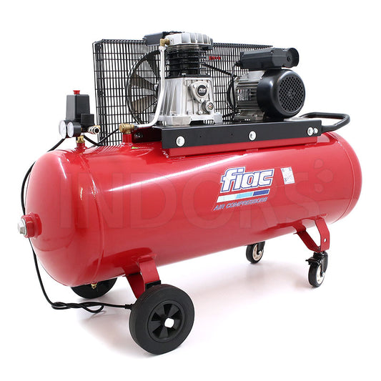 Fiac AB 150-850 Belt-Driven 2-Stage Air Compressor, 150L, 5HP, 400-440V
