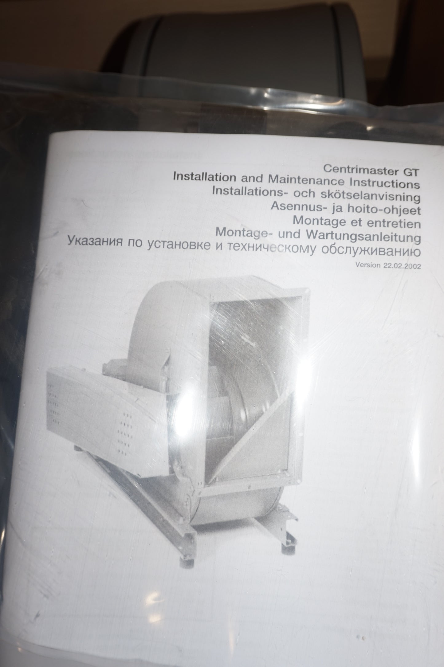FläktWoods T273609-001 CentriMaster GT Centrifugal Fan - Part Number: T273609-001