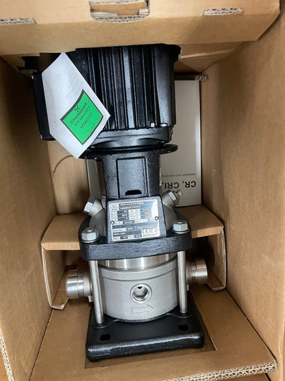 Grundfos CRN 3-3 A-P-G-E-HQQE Vertical Multistage Centrifugal Pump 96484041