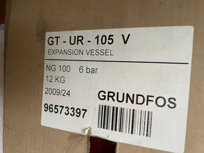 Grundfos Expansion Vessel GT-UR-105 V