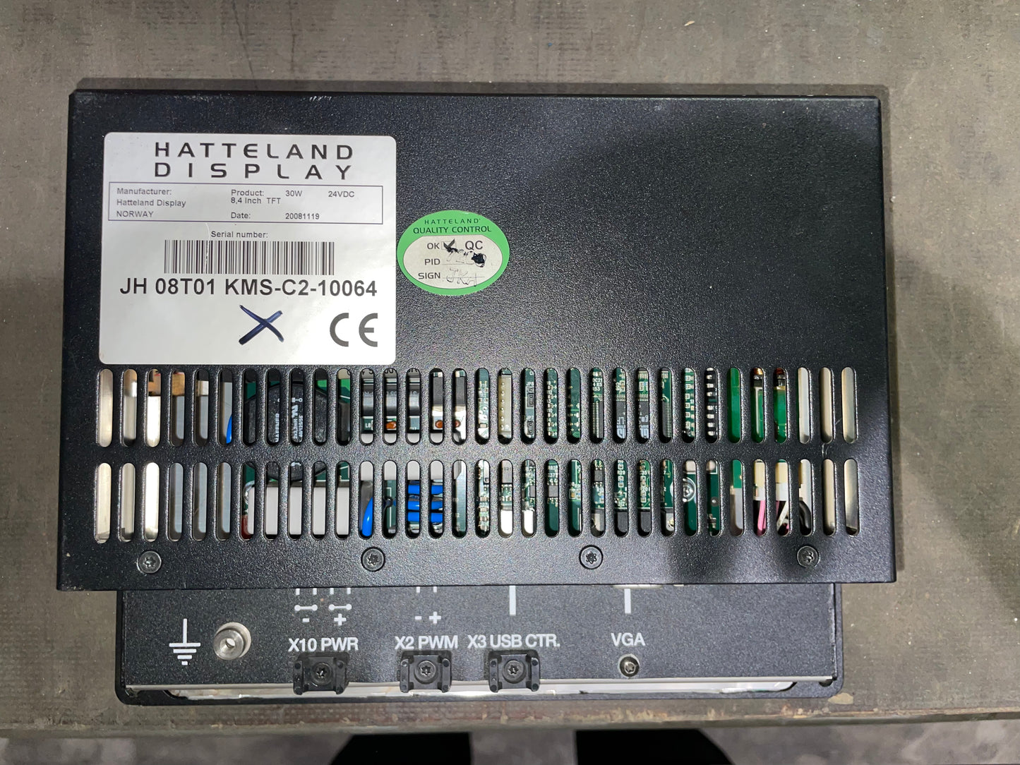 Hatteland 8.4-inch Marine TFT Touch Control Panel JH 08T01 KMS-C2-10064
