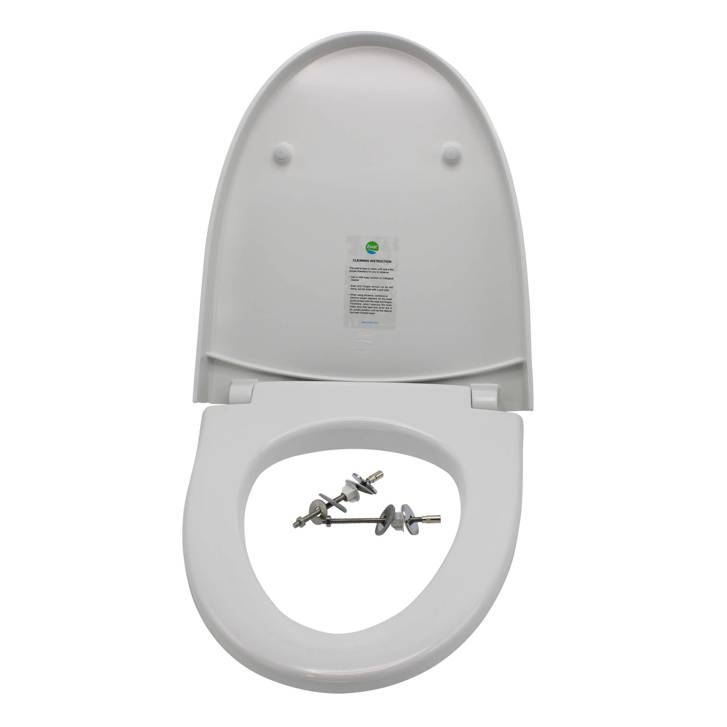 Evac / Transval Soft closing toilet seat & cover S154002L8, 6559548