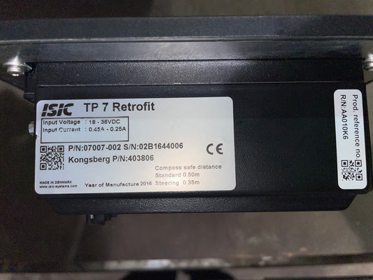Isic Marine Panel PC / Display Retrofit Kit 07007-002