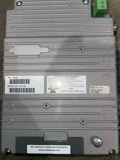 Johnson Controls / Emerson E1071 HMI Control Panel X11-15298 (156097)