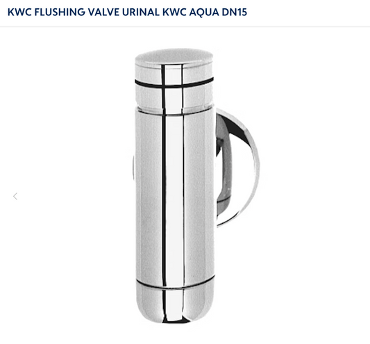 KWC Aqua Urinal Flush Valve (DN15) 6545635, 6463011