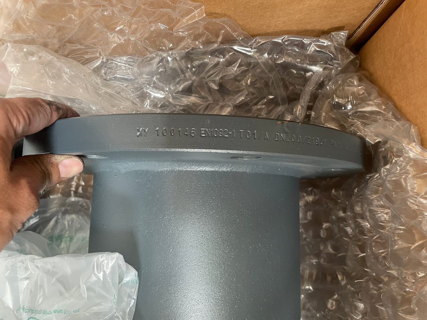 Busch KY 100146 Outlet Flange Pipe - Part Number: KY 100146