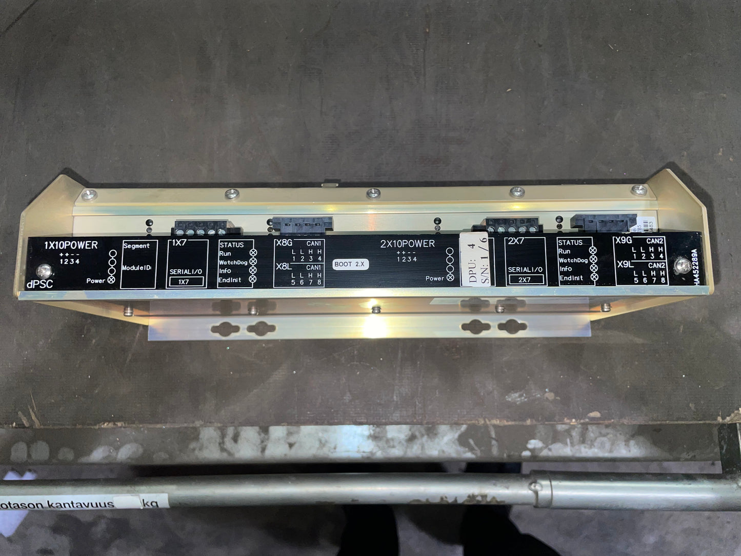 Kongsberg dPSC Dual Process Segment Controller Module 8100183