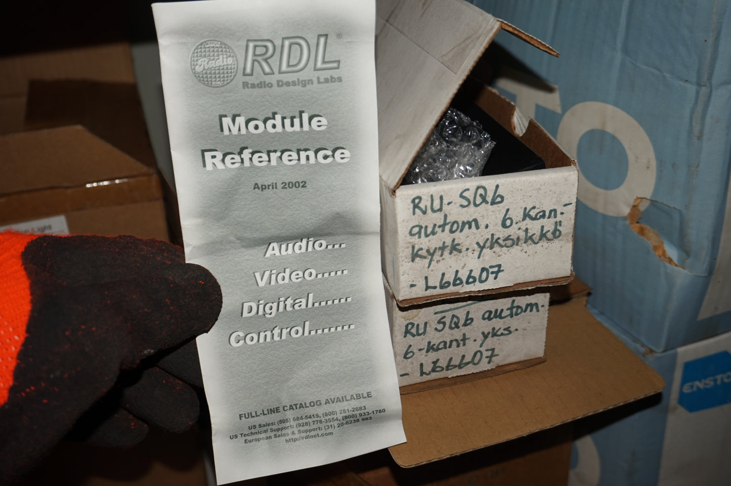 Rdl RU-SQ6 Sequencing Controller - Part Number: RU-SQ6