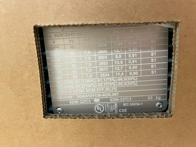 ABB M3AA 132 SC 2 Process Performance Aluminum Electric Motor