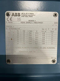 ABB M3AA 200MLB 2 IMB3/IM1001 Aluminium Induction Motor for Process Performance - M3AA 200MLB 2 IMB3/IM1001