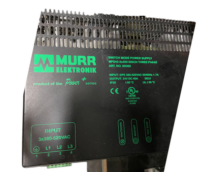 MURR Elektronik Power Supply MPS40-3x400-500/24