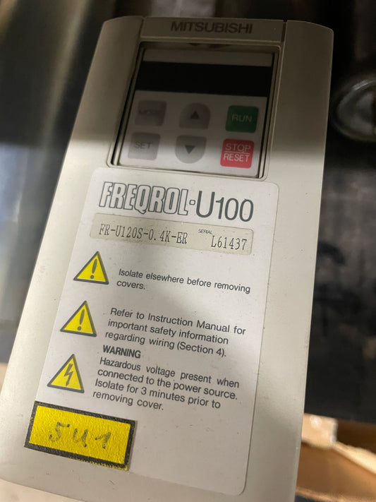 Mitsubishi Frequency Inverter FR-U120S-0.3K-ER