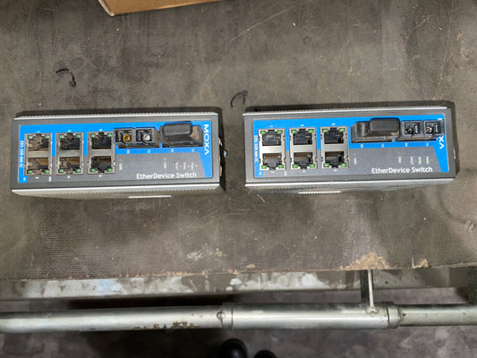Moxa EDS-308-MM-SC Industrial Unmanaged Ethernet Switch