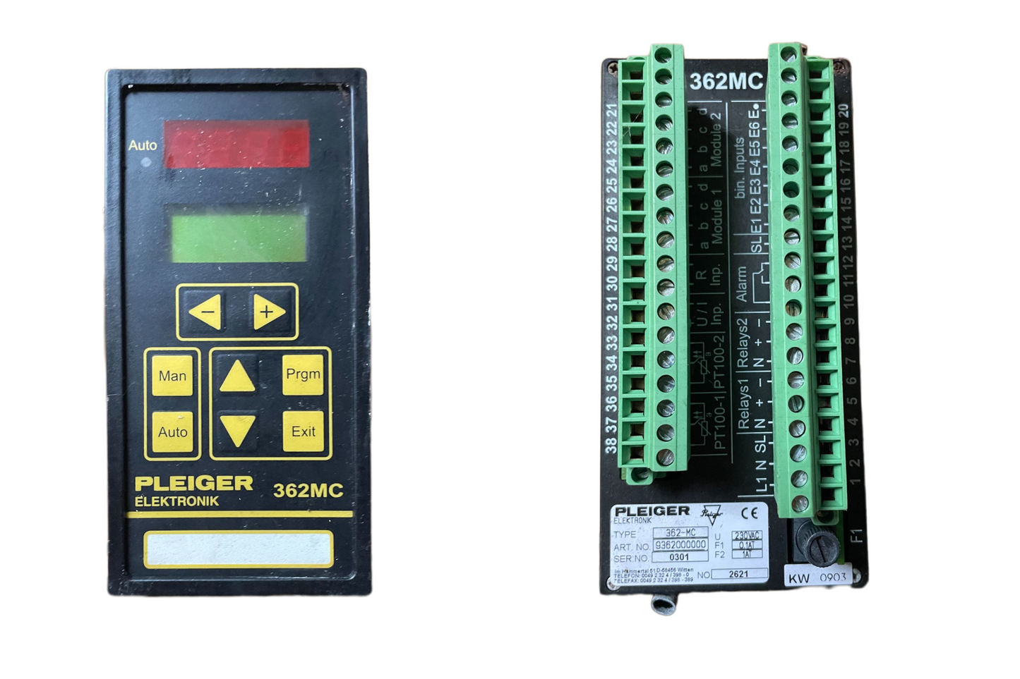 Pleiger Elektronik Controller 362-MC - Part Number: 362-MC