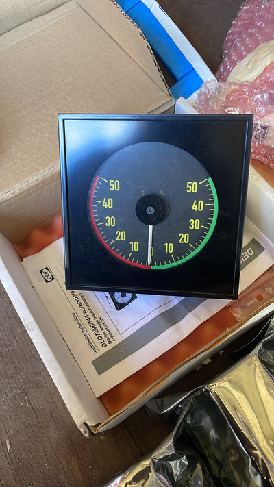 Rolls-Royce Marine Rudder Indicator DLQ144-pc-PW Art.No. CMO30-007-00-07 Dwg.no. W-1430-00-07