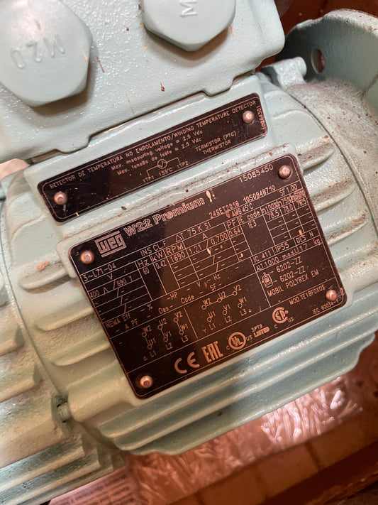 Weg 15085450 W22 Three-Phase Electric Motor